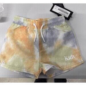 Baby Kith Kai Swim Trunks NWT Pastel Multicolor 6-9 Months NWT UPF 40+ Lined